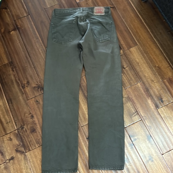 Vintage 501 Brown Levi’s Button Fly 2003 Brown Jeans - Picture 4 of 13